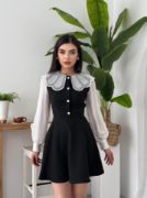 Asıo Bebe Yaka Elbise resmi