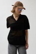 Polo Yaka TransparanT-Shirt resmi