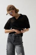 Polo Yaka TransparanT-Shirt resmi