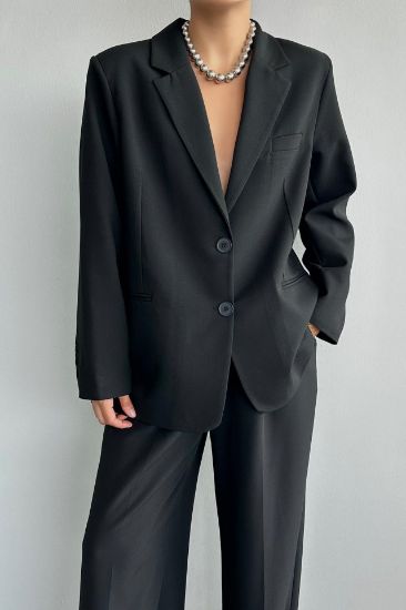 Oversize Ceket - Siyah resmi