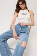 Lazer Kesim Wide Leg Jean resmi