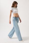 Düşük Bel Straight Jean resmi