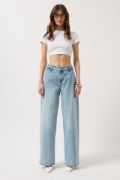Düşük Bel Straight Jean resmi