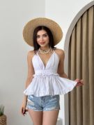 Agnes Sırt Detay Bluz resmi