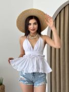 Agnes Sırt Detay Bluz resmi