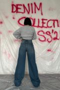Lacivert Comfy Jeans Pantolon resmi
