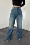 Lacivert Comfy Jeans Pantolon resmi