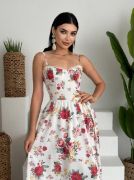 Venota Midi Elbise resmi