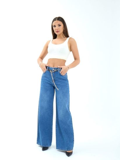7398 KOT PANTOLON-MAVİ resmi