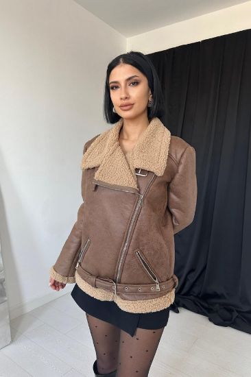 Taba Apoletli Kürklü Ceket resmi