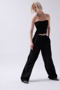 Straplez Dokulu Crop resmi