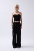 Straplez Dokulu Crop resmi