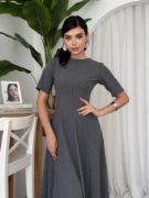 Wera Pliseli Midi Elbise resmi