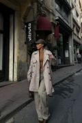 TRENCH KISA ŞANEL BOY - Taş resmi