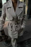 TRENCH KISA ŞANEL BOY - Taş resmi