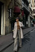 TRENCH KISA ŞANEL BOY - Taş resmi
