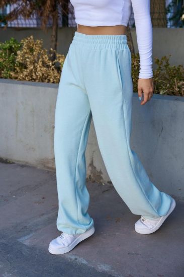 Düz Lastikli Eşofman - Mint Yeşili resmi