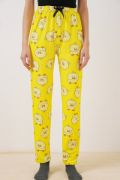 4323 Desenli Pijama Altı - Sarı resmi