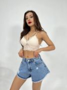 6033 KOT ŞORT-MAVİ resmi