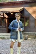 Mavi Vintage Kot Ceket resmi