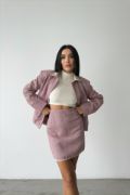 KAŞE KISA ETEK - Pembe resmi