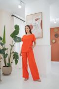 Oranj T-Shirt Ve Pantolon Takım resmi