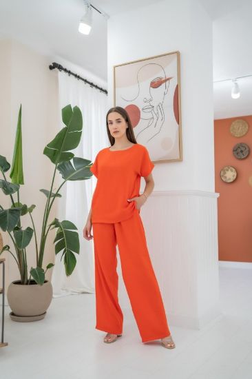 Oranj T-Shirt Ve Pantolon Takım resmi