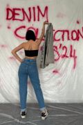 Mavi Boru Paça Jeans Pantolon resmi