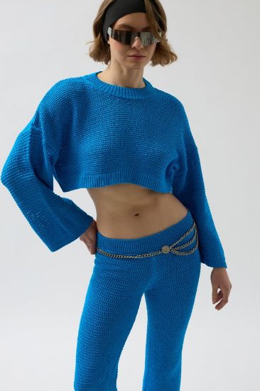 Oversize Triko Bluz Pantolon Takım resmi