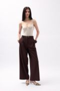 Önü Büzgülü Askılı Bodysuit resmi