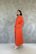 Oranj Kuşaklı Midi Kaban resmi