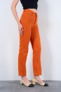 Strong Düz Pantolon - Oranj resmi