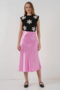 15806 Saten Etek - Pembe resmi