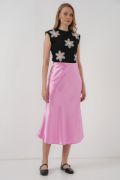 15806 Saten Etek - Pembe resmi