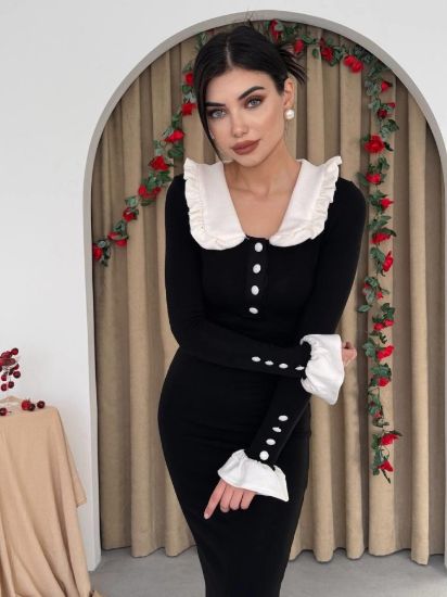 Sura Bebe Yaka Elbise resmi