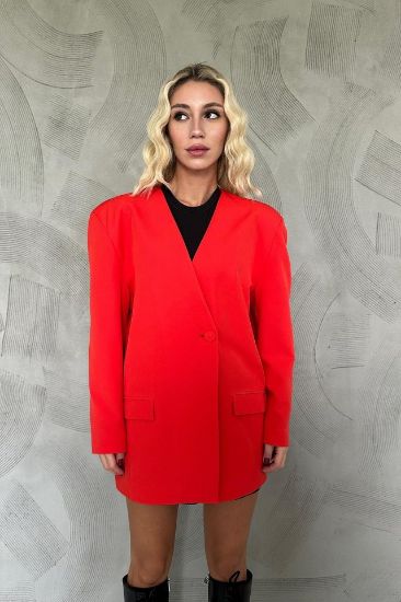 Koral Eteği Lastikli Ceket resmi