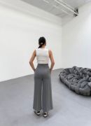 230 Gr Poly Viscose Full Lycra Metal Toka Aksesuarli Pantolon resmi