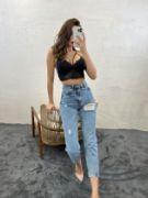 5778 DENİM CARROT FIT-MAVİ resmi