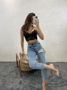 5778 DENİM CARROT FIT-MAVİ resmi