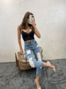 5998 KOT PANTOLON-MAVİ resmi