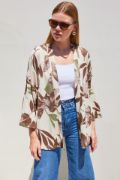 5862 Örme Kimono - Haki resmi