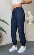 6627 KOT PANTOLON-MAVİ resmi