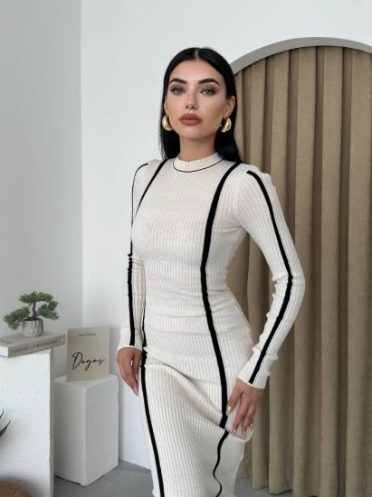 Ribbon Triko Elbise resmi