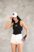 Kolsuz Nakışlı Badi Bluz - Siyah resmi