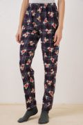 4323 Desenli Pijama Altı - Lacivert resmi