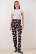 4323 Desenli Pijama Altı - Lacivert resmi