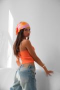 Taş Askılı Triko Bluz resmi