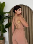 Darcy Sırt Dekolteli Tulum resmi