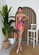 Wersi Straplez Elbise resmi