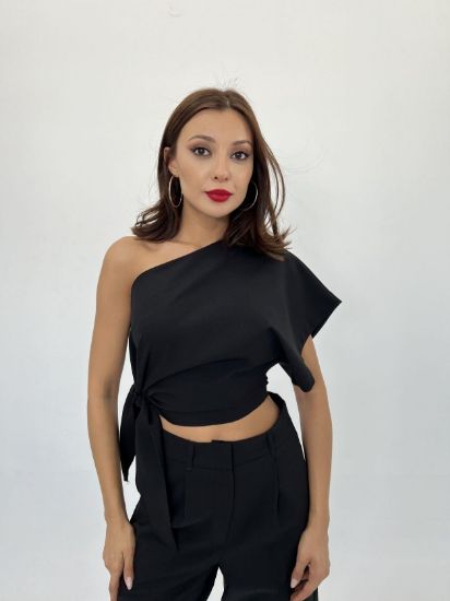 4643 BLUZ-SİYAH resmi